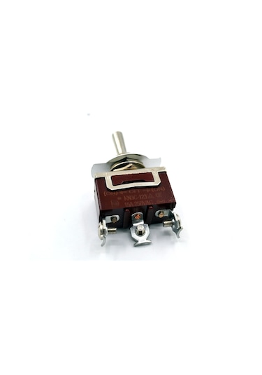 Toggle Switch 1-0-2 Yaylı Metal Anahtar 3 Pin 12v-220v 15a