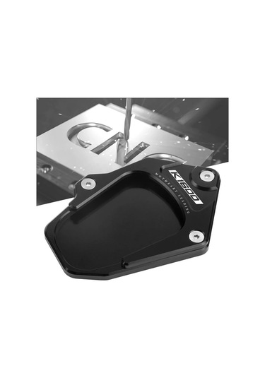 Xuweiwei Titanium K1600b K1600gtl K1600gt 17-23 Motorcycle Kickstand Pad Dayanıklı Yan Sehpa Destek Aksesuarı