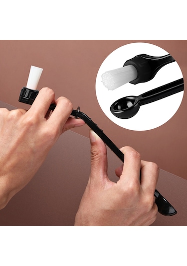 Sones 4'ü 1 Arada F Tipi Kahve Makinesi Temizleme Seti Kahve Öğütücü Fırçası