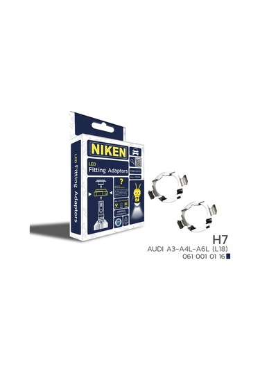 H7 AUDI A3 - A4L-A6L (L18) Led xenon montaj aparatı adaptörü