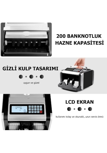 Yeni Yıldırım Eko Mix Karışık Para Sayma Makinesi