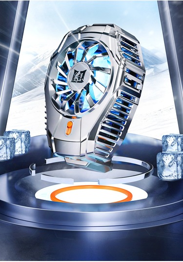 Yüksek Kalite Tüm Telefonlarla Uyumlu Telefon Soğutucu Fan Sessiz