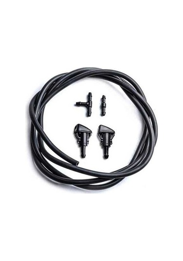 Pazly Yıkama Seti Sağlar Nozulu Net Metre İçin Hortumlu Görüş Geeroyoo Chrysler/dodge/jeep/ram Cam Bağlantılı 2 2 - Rm