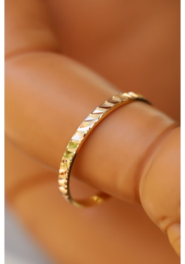 Yenigün Kuyumculuk 14 Ayar Altın 2,75 Gr Bebek Altın Bilezik Model 3