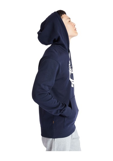 Timberland Core Tree Logo Pull Over Hoodie Erkek Günlük Sweatshir Lacivert