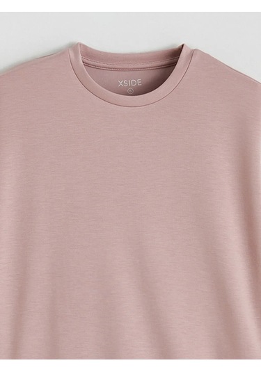 Lc Waikiki Pembe Bisiklet Yaka Soft Touch Kadın Sweatshirt