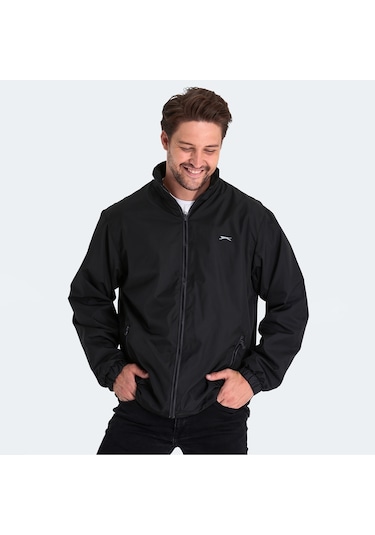 Slazenger RAREN Erkek  Siyah Yağmurluk