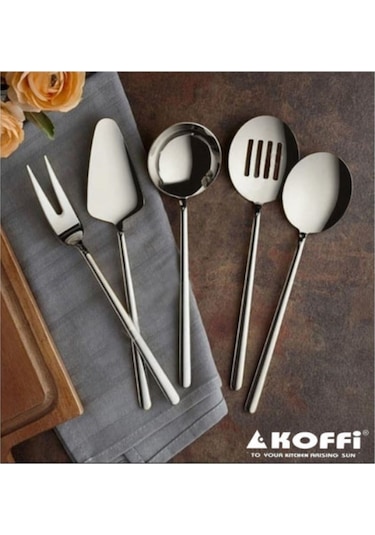 Koffi Kf-2439 5 Parça Premium Servis Seti Inox