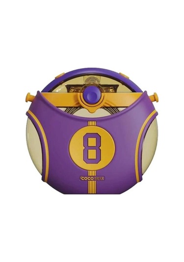 Vagonlife Cocosmile Basketbol Takım Kılıflı Tritan Matara 630 Ml Mor Mor