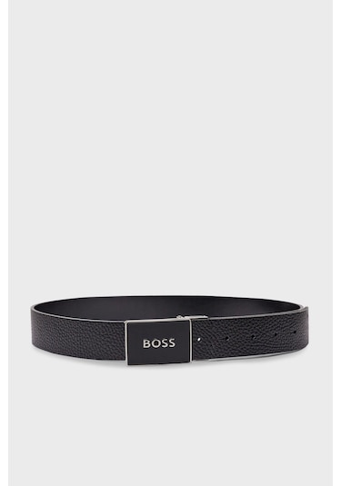 Boss Erkek Kemer 50529690 001 Siyah Siyah