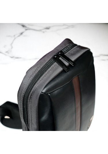 Tek Askılı Bodybag Erkek Sırt Çantası Baggaj Cs24156 Gri