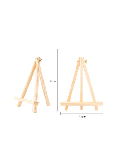 Hombey Ahşap Masa Eseli - Ayarlanabilir, Telefon Ve Resim Gösterimi İçin 18x24cm Tripod Müzik Eseli Diğer