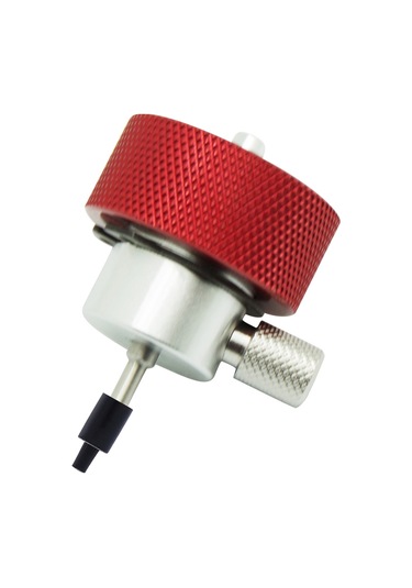 Youmex Metal Ve Silikon Dış Mekan Propane Dolum Bağlantısı, Yeşil Gaz İçin Kapağlı Ağızlı Bağlantı Kırmızı