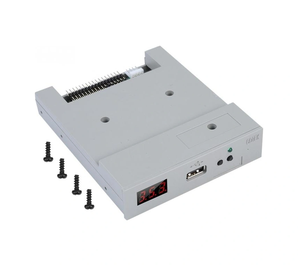 Sones Sfr1m44-u100k 3,5 İnç 1,44 Mb Usb Ssd Disket Sürücü Emülatörü Gotek, Yamaha, Korg İçin Gri