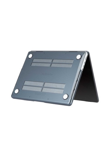 Ekılıf - Macbook Pro 14.2 2023 A2779 Uyumlu - Alt Ve Üst Koruyucu Msoft Kristal Kapak - Şeffaf