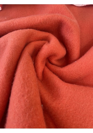 Erkek Kırmızı Unısex Oversize Chicago 23 Baskılı Polarlı Sweat Kırmızı