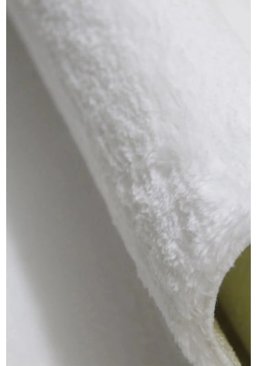 Yolluk Beyaz Kaymaz Taban Peluş Oval