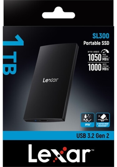 Lexar LSL300001T-RNBNG 1 TB USB 3.2 Taşınabilir Disk