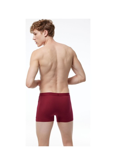 Malabadi Erkek Lacivert Gri Bordo 3 Lü Pamuk Elastan Boxer 3m075 Lacivert-gri-bordo