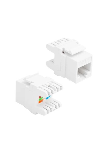 Rj45 Cat6 Şase 180 Derece Keystone