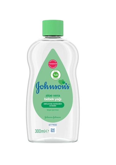 Johnson's Baby 677900 Aloe Vera Bebek Yağı 300 ML