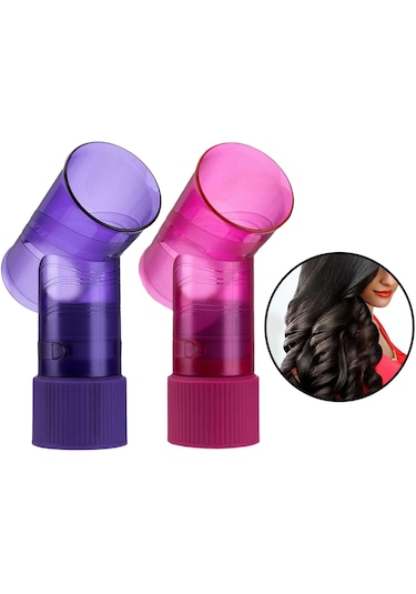 Suntek Saç Fön Makinesi Rüzgar Curl Difüzör Salon Rulo Pembe