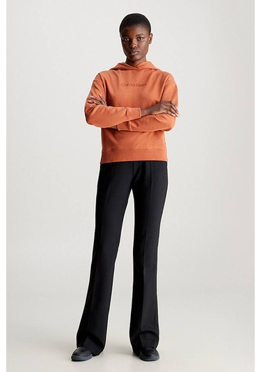 Calvin Klein Kadın Sweatshirt-k20k205449 Kahverengi