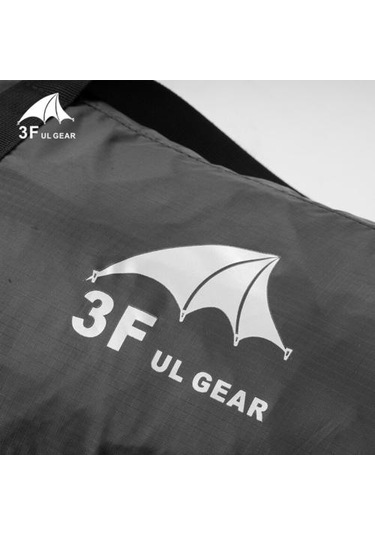 3f Ul Dişli Açık 210 T Polyester 150d Oxford Kumaş Çadır Saklama Çantası Büyük Kapasiteli Seyahat Çantası Çanta Tırmanma Çantaları A Gri