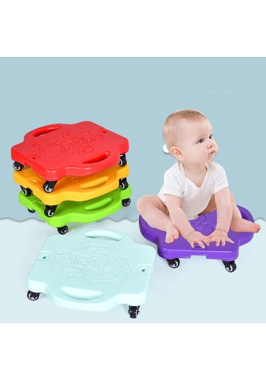 Skateboard (4 Tekerlekli) Rampa Scooter Board Pad