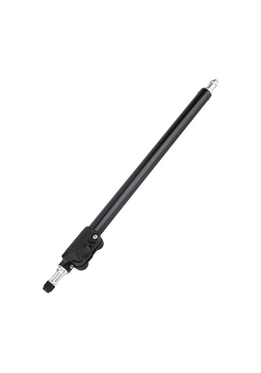 Lemestar Teleskopik Metal Uzatma Çubuğu, 3/8" Ve 1/4" Vidalı Uçlar, 45-74cm Uzunluk Ayarı, Işık/mikrofon Stantı İçin