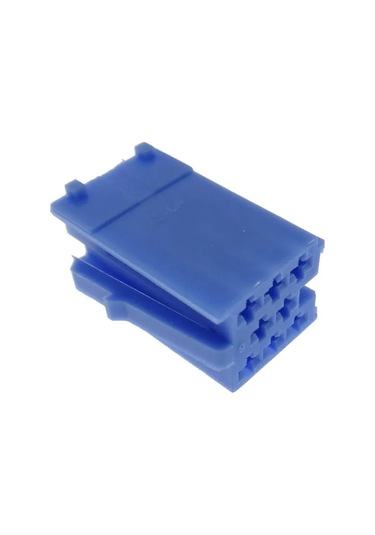 Mini İso Soket Mavi 8 Pin