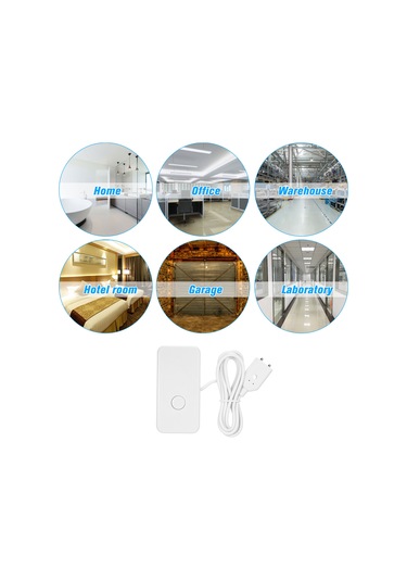 Gajeena Ewelink 433mhz Kablosuz Su Sensörü - Sızıntı Ve Taşma Alarmı, Ev Ve Ofis Kullanımı İçin, Wl-878w Model