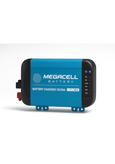 Megacell 12v 30 Ah Akıllı Lifepo4 Şarj Cihazı