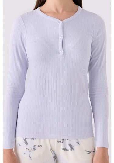 Pierre Cardin Kadın Mavi Pijama Takımı Pc8884-s-v1 Mavi