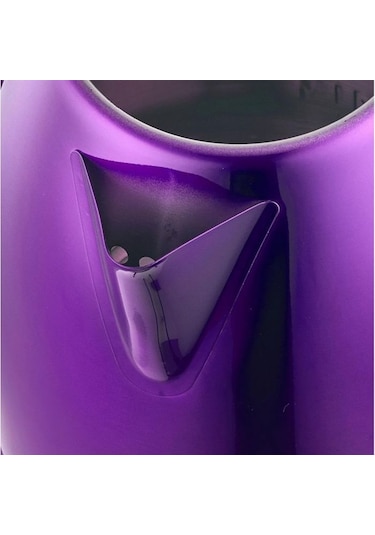 1,8 L Kablosuz Paslanmaz Çelik Su Isıtıcısı Violet Herzberg Hg5011-pur Diğer