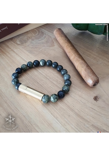 Les Fines Lames Punch Bileklik Brass Sodalit -  S