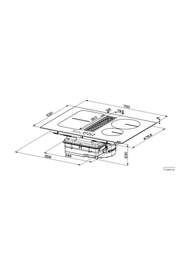 Franke FSM 709 HI Smarttogether Davlumbaz