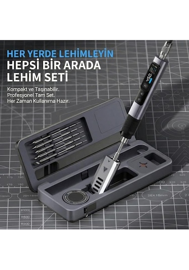 Fnırsı Hs-02a Akıllı Havya 6 Uçlu Ve Alet Kutusu