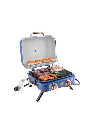 Kenmore Masa Üstü Gazlı Barbekü Mavi Mavi