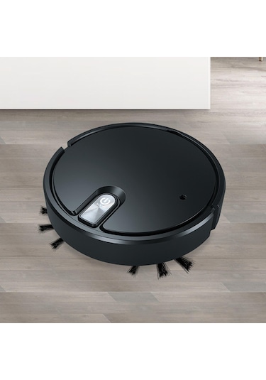 Suntek Profesyonel Otomatik Elektrikli Süpürge Robotu Siyah