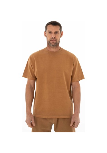 AR-MA Arma Erkek Oversize Kısa Kollu Bisiklet Yaka Sweatshirt
