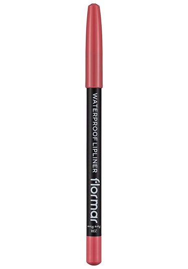 Flormar Suya Dayanıklı Dudak Kalemi - Waterproof Lipliner 238 Pure Rose 8690604567515