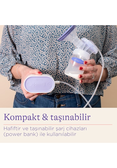 Lansinoh Kompakt Tekli Elektrikli Göğüs  Pompası