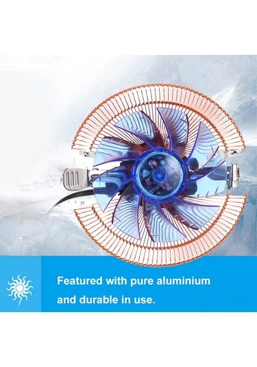 Youmex Intel 1366 Platformu İçin 8.5cm Sessiz Fanlı Kule Tipi Cpu Soğutucu - Hızlı Soğuma, 18db Gürültü, Saf Alüminyum Diğer