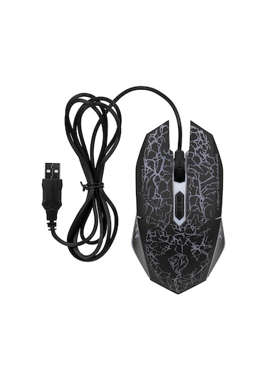 Reedark E-spor Klavye Fare Seti, Renkli Işık, 19 Tuş Çakışmasız, Su Geçirmez, 800-2400 Dpı, Multimedya Tuşları Diğer