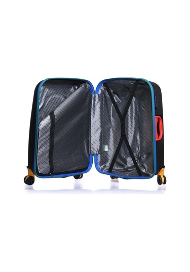 Benetton 60 Cm Siyah Unisex Orta Boy Valiz 14bnt400-02 001