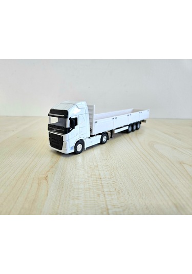 1/64 Ölçek Volvo Fh4 Sal Dorseli Tır Maketi 25 Cm Boy