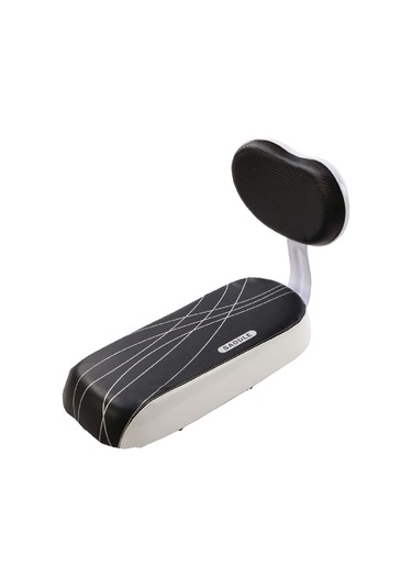 Suntek Bisiklet Arka Koltuk Minderi Sırtlıklı Çocuk Siyah Siyah