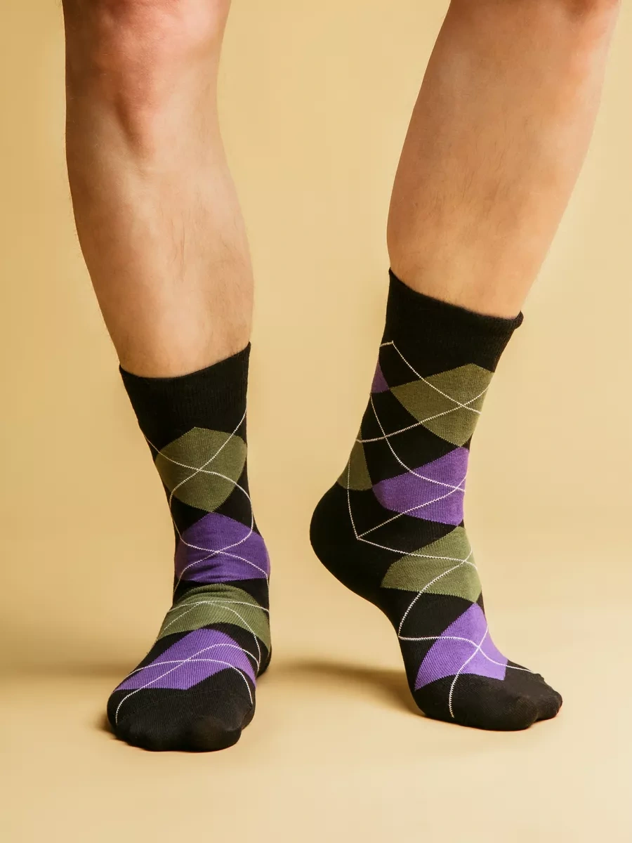 Nosko Yüksek Çoraplar 4 Çift 205409923 Kahverengi