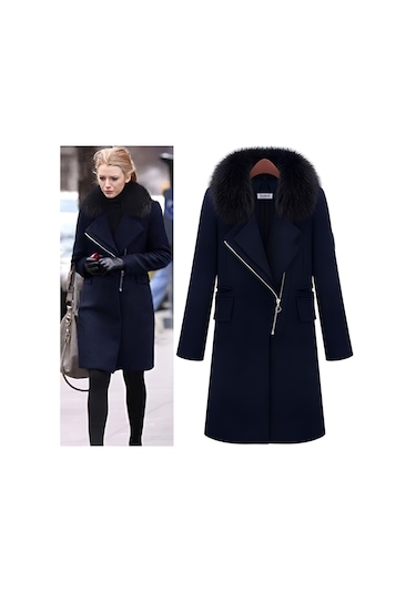 Özel Tasarım Lacivert Kaban Lacivert